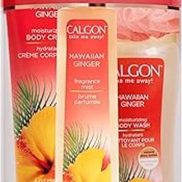Calgon Hawaiian Ginger Body Care 4-Piece Gift Set Box-41