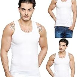 Hero Round Neck Sleeveless Cotton Vest Combo for Men, 100% Combed Cotton - Stretchable & Breathable - Comfortable Fit - Ideal Summer Innerwear-image-23
