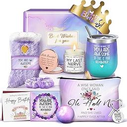 Gifts for Women, Birthday Gifts for Women, Happy Birthday Gifts Basket for Women, Gift Set for Best Friends Female Women Sister Mom Wife Her Girlfriend Coworker Bestie Bff-image-27