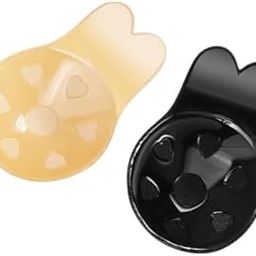 Silicone Nipple Cover, Heart-Shaped Breathable Design, Medical Grade, Invisible Bra Nude-image-25