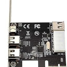 PCI Firewire Card, Black-16