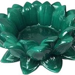 Fiber Lotus Stand for Idols, Rama Green, 10 cm-image-54