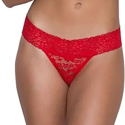 Women's Lace Thong Panty red colour Pack of 1) (RH-PN-5420-RD_Red_M)-picture-26