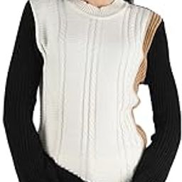 Women White Wool Printed Top 1217889TP-1-picture-39
