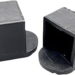 HEAVENGLOW 2 Pieces Fitness Equipment End Cap Workout Replacement Durable Gym Equipment 30x30mm-picture-15