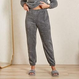 Cozy Fleece Fur Nightwear Payjama Set for Women – Bottom Pack of 1 Pcs-image-72