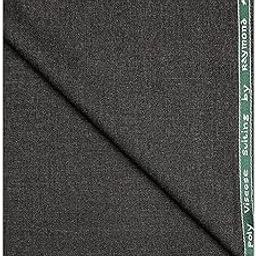 Raymond Mens Poly Viscose Suit Fabric (3 Meters, All weather fabric, Dark Grey)-image-91