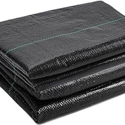Bloomarea 4ft x 50 ft Landscape Fabric Heavy Duty Weed Barrier for Vegetable Garden Weed Cloth (3.2oz)-image-47