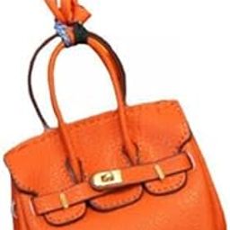 LICHTS® 3xCar Key Case Lipstick Bag Cute for Women Girls Portable Mini Handbag Pendant Orange|Clothing, Shoes & Accessories | Womens Accessories | Key Chains, Rings & Finders-picture-17