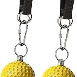 LOOM TREE® Pull Up Grip Handle Grip Ball Exercise Handle Grip for Pull Up Bar Home Gym 9Cm 2 Pieces | Fitness, Running & Yoga | Strength Training | Pull Up Bars-image-52