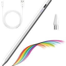 Stylus Pen for Android Tablet, Stylus Pencil for iPad Tablets, Universal Capacitive Stylus with Precision Tip Includes Charging Cable Compatible for Professional Use Stylus Pen Practical Stylus Pencil-15