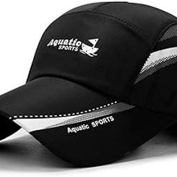 Printed New Summer Quick Dry Breathable Baseball Cap || Men Snapback Women Sun Hat Bone Trucker Cap (Black, 8006A)-image-93