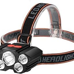 5LED Headlight Flashlight Rechargeable Light with Flashing for Outdoor Climbing & Camping Light, Guidance, Construction SITE, | Type - C Charge | Strong Magnetic | Pack of 1 PS-picture-2
