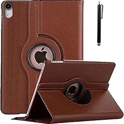 ProElite Cover for Apple iPad (A16) 11th/10th Gen (2025/2022) Case Cover, 360 Rotatable Smart Flip Case Cover for Apple iPad 11th/10th Generation 2025/2022 with Stylus Pen, Brown-picture-4