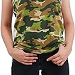 Camouflage Women's Tank Top | Military Camisole | Sando | Spaghetti-picture-33