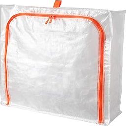 ikea Parkla Storage Case, 55X49X19 Cm (22X19X7, Polypropylene),Transparent-20