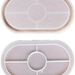 Artlia Premium Oval Tray Mold for Resin Art Transparent Silicone Mould for Creative DIY and Multipurpose Capsule Tray Crafting Resin Art Durable Oval Tray Mold-image-19