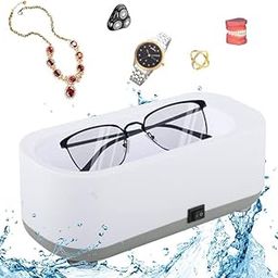 Kresal Ultrasonic Jewelry Cleaner High Frequency Vibration 45KHz Ultrasonic Cleaner for Jewelry, Ring, Earrings, Necklace, Eyeglass, Silver, Watches, Coins, Razors, Makeup Brush-12