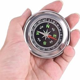 Divine Miracles Li1 Divine Miracles Stainless Steel Directional Magnetic Compass for Feng Shui/Travel (Black)-31
