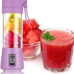 6 Blade USB Juicer Bottle Portable Blender Blender Bottle Portable Juicer Blender Bottle Juicer Blender Electric USB Juice Maker Rechargeable Shake Fruit & Vegetable Grinder Mixer-picture-29