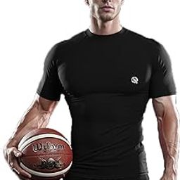 NEVER QUIT Men Compression Half Sleeves Round Neck T-Shirt for Gym and Sports Wear-image-61