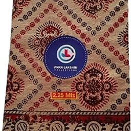 JINKA LAKSHMI COLLECTIONS Kalamkari Cotton Men's Printed Lungi, 2.25 Meters, Unstitched, Pack of 1 Multicolour-picture-10