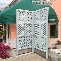 Partition King Wooden Room Partition |Wooden Room Divider for Living Room |Room Separator Room Divider Screen Separator Home (4 Feet 2 Panel)-picture-27