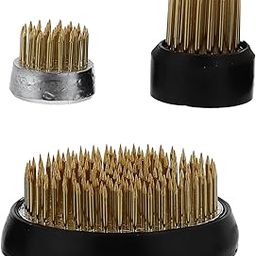 ARTIBETTER 3pcs Japanese Kenzan Ikebana Flower Arranger Mini Kenzan Pin Frog Floral Ikebana Flower Arranger Pin Holder for Small Vase-image-56