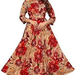 Women's Anarkali Style Gown for Regular Use-image-89