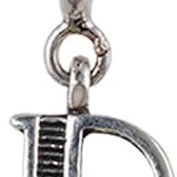 Jewellery 925 Sterling Silver English Alphabet Letter Charm Pendant, Fits in Bracelet and Chain for Men and Women-image-25