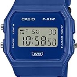 Youth F-91WB-2A1DF Digital Blue Dial Unisex (D371)-image-43