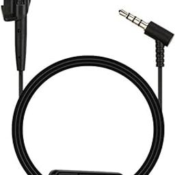 BUTIAO AE2 Replacement Audio Cable Cord for Bose Around Ear 2 AE2 Headphones with Inline Mic Volume Control 1.4 Meters 3.5mm to 2.5mm Cable for iOS Android System (Built-in Microphone)-70