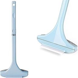HOMEZE 2 in 1 Mesh Cleaner Brush, New Magic Window Cleaning Brush, with Scraper, Double Sided Wet & Dry Dual Purpose, Extendable Mesh Screen Cleaner.-10