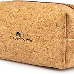 Cork Pouch Bag | Eco Friendly Travel Kit | Cork Toiletry Bag | Sustainable Makeup Bag-22