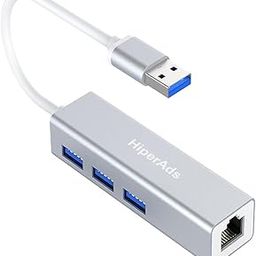 USB 3.0 Hub with Gigabit Ethernet Adapter, Aluminum USB 3.0 to 1000M LAN Port & 3 USB 3.0 Ports,USB Splitter with Type C Adapter Compatible with PC/Laptop. (Silver)-image-36