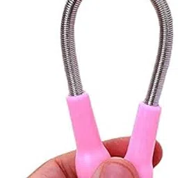 MAPPERZ Women's Face Hair Removal Spring Epilator Face Threading Natural Beauty Tool Stick/Upper Lip Cheek Chin Moustache Sideburns Neck Beauty Tool (Pack 1)-picture-6