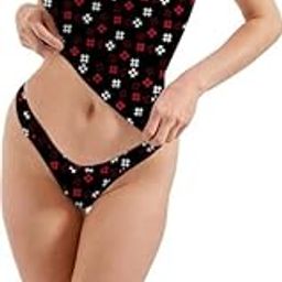 Women's Basic Sexy Floral Printed Strappy Sleeveless Bra Basic Layering Non-Padded Camisole Crop Top Tube Top with Thongs for Girls L2563-picture-18