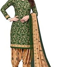 Women's Crepe Printed Unstitiched Dress Material-image-90