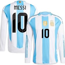 meesi 10 Argetenaa Football Full Sleeve Jersey 2023/2024 (Kids,Boys,Men)-picture-28