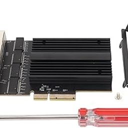 GOWENIC I226 V Quad Port Network Card, 2.5G Gigabit Quad Port Network Card, Inter I226 V Quad Port PCI E Gaming Network Interface Card for Gaming for Office Support for Windows for Mac OS-18