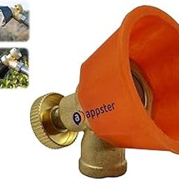 APPSTER Adjustable Brass Sprayer Nozzle with Windproof Cap High-Pressure Mist Nozzle for Agriculture Sprayer Pump, Garden, Grass Sprinkling Misting Fogger 2 Spray Modes Nozzles-image-21