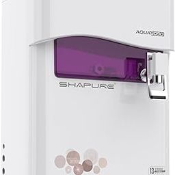 Shapure Aqua 9090 RO Water Purifier | 9 Stage RO + Copper with Alkaline and Post-Carbon Filter NEXT Technology + UV + mTDS + Sediment + Prefilter | 13L Storage Tank (White, Purple)-picture-2