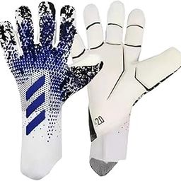 SAZ DEKOR Soccer Goalkeeper Gloves Anti Slip Hand Protector for Outdoor Games Supplies Size 9 Blue and Black-picture-13