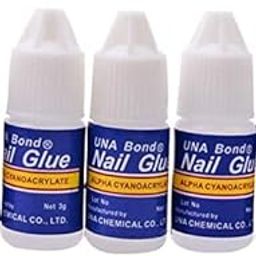 Artificial Nail Glue for Fake Nails/Professional Nail Art Glue Manicure Tool For Fake/False Nails (SET OF 5) x3g-0