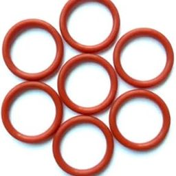 THE O RING HUB VMQ Seal Rings 17mm OD x 13mm ID x 2mm CS (THICKNESS) Red Rubber Silicon O Ring Seal For Gasket/Compressor/Valves Pipe Repair/REPLACEMENT DIY/Pack of 20-image-14