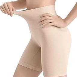 4-in-1 Shaper - Tummy, Back, Thighs, Hips - Black/Efffective Seamless Tummy Tucker Shapewear Body Shaper Best While/for Gym Yoga Exercise Dance Walk Aerobics Jogging (Shape)-image-78