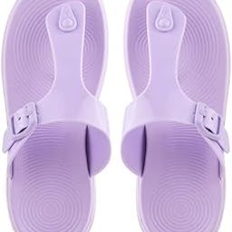 Flip Flop Slippers for Women Stylish|Comfortable|Soft|Lightweight Pop Up|Anti-Skid|Arch Support|Casual|EVA Slippers|Sandals|Chappals, Womens|Girls (Lavender, 5)-image-41