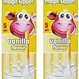 Quick Milk Magic Sipper With Every Sip, Your Taste Buds Will Be Tantalized By the Rich Vanilla Flavour and the Delightful Popping Sensation 2 X 5 Straw-26