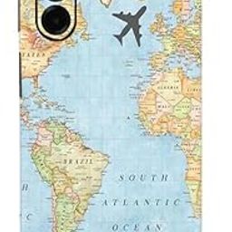 OggyBaba Word Map Mobile Skin - Premium Matte Finish tective Wrap Compatible with Samsung Galaxy A26 5g - Slim & Stylish Design-image-62