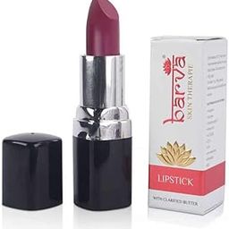 Barva Natural & Moisturising Lipsticks Made Using Pure Ghee, Kokum Butter And Mineral Colours, 4.3g (Lilac 217)-image-59